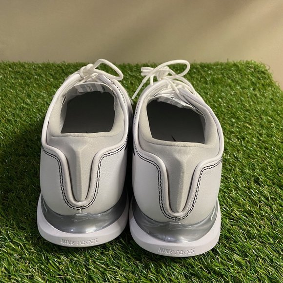 Nike Air Zoom Victory Tour 2 Golf Shoes White Gray Leather CW8189-100 Men NEW main image 4
